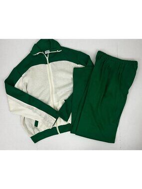 Vintage Pro Action Campus Acrylic Warm Up Jacket & Pant Set XL 2pc Tracksuit NEW